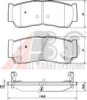 HYUNDAI 583022BA00 Brake Pad Set, disc brake